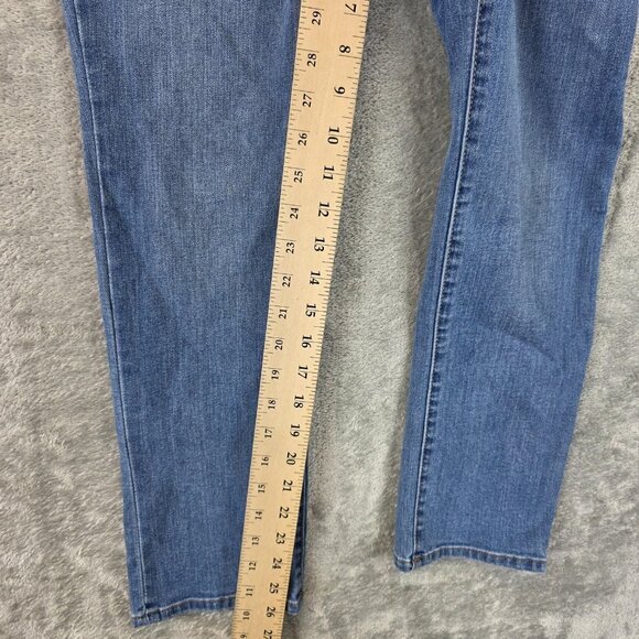 Levis Overalls Youth Size 14 Blue Denim Adjustable Straps Straight Leg Jeans - Picture 5 of 13